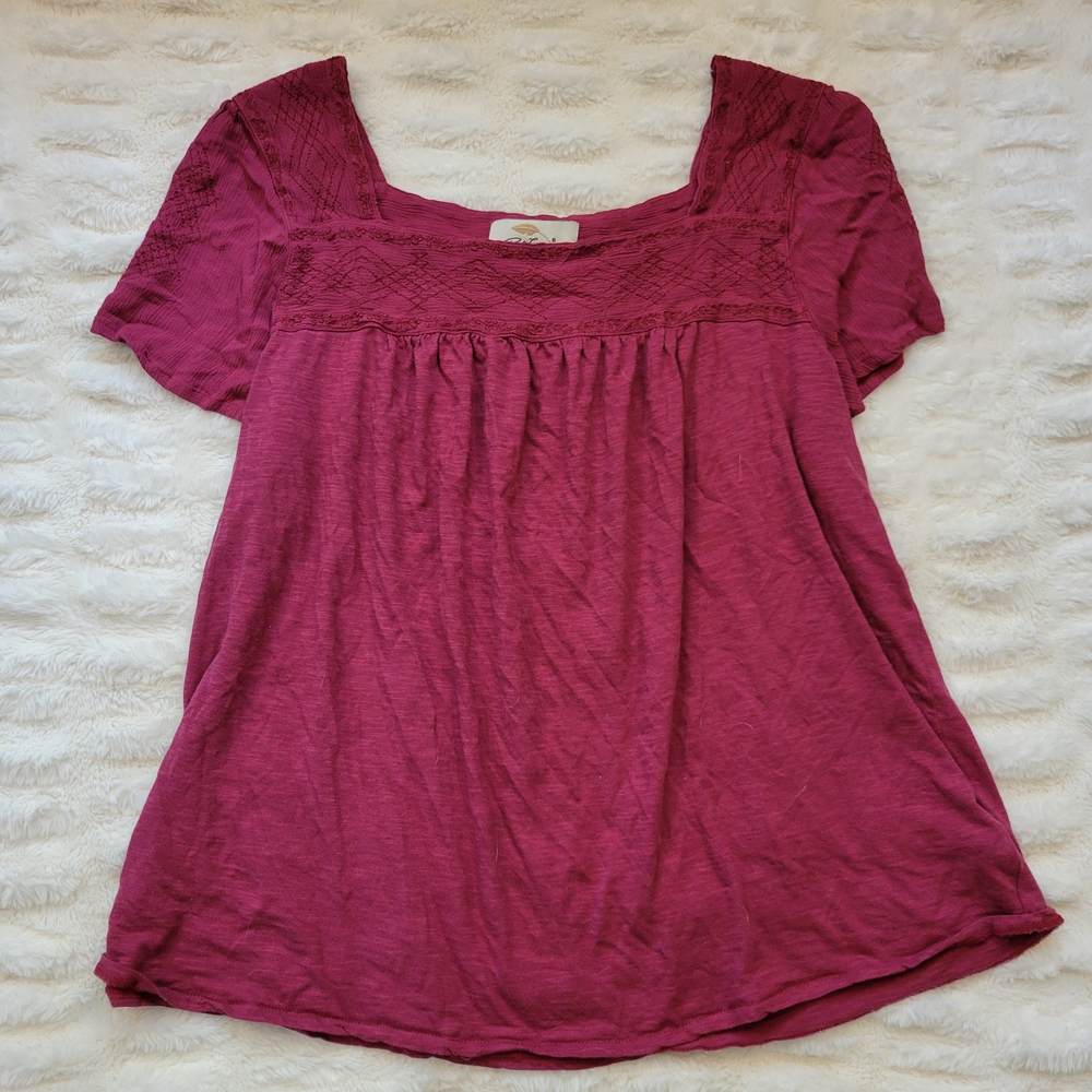 Elegant Berry Blouse for Women